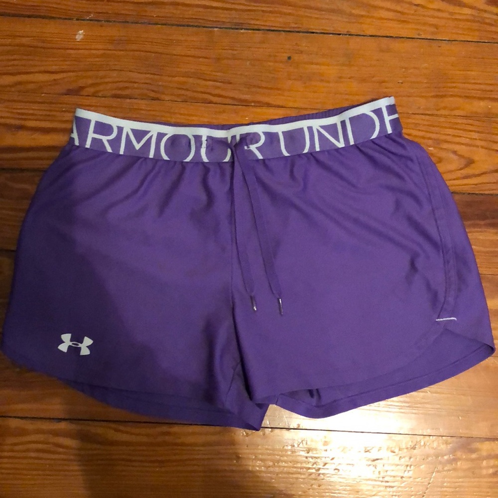 Purple Under Armour Shorts, size small